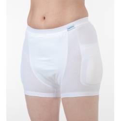 SLIP PROTECT. HANCHES 1411 000 +PU DAME - BLANC LARGE