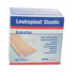LEUKOPLAST ELASTIC - normal skin 6 cm x 5 m
