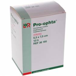 COMPRESSES OCULAIRES PRO OPHTA - STERILE 5,5 x 7,5 cm