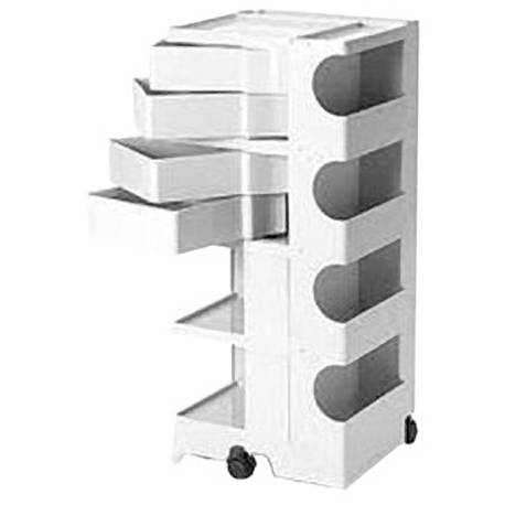 BOBY-MED 4 DRAWERS /41 X 43 X 94 H cm 4 levels - white