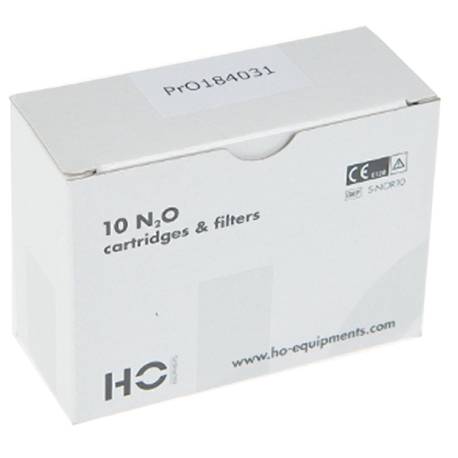 CARTRIDGES N2O CRYOPEN WITH FILTER 1mm 10 PCS 8 g