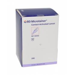 LANCETS MICROTAINER 30 G ( 200 )