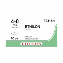 ETHILON 4/0 F2416H 24 mm 90 cm