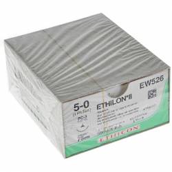 ETHILON 5/0 EW 526BH 15 mm 75 cm
