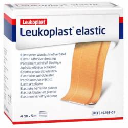 LEUKOPLAST ELASTIC - normal skin 4 cm x 5 m