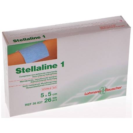 STELLALINE sterile 5,0 x 5,0 cm