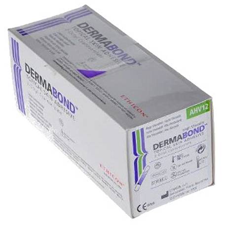 DERMABOND AMPUL 0,5 ml-wondlijm ( 12 st ) AHV 12