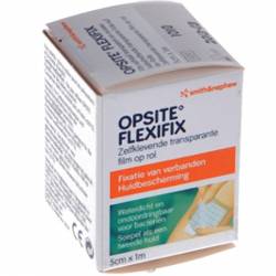 OPSITE FLEXIFIX transparant op rol 5 cm x 1 m